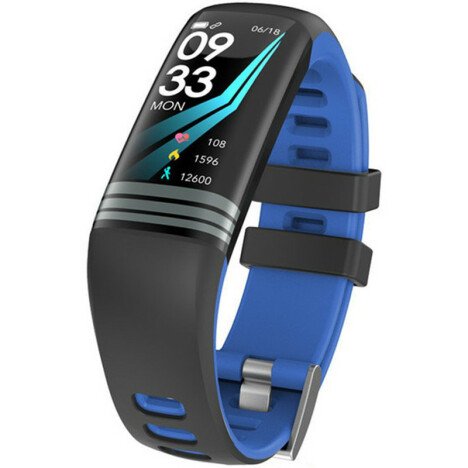 Bratara Fitness iUni G26, Display OLED 0.96 inch, Bluetooth, Pedometru, Notificari, Albastru